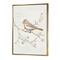 Designart - Birds on Blossom II - Farmhouse Canvas in Gold Frame